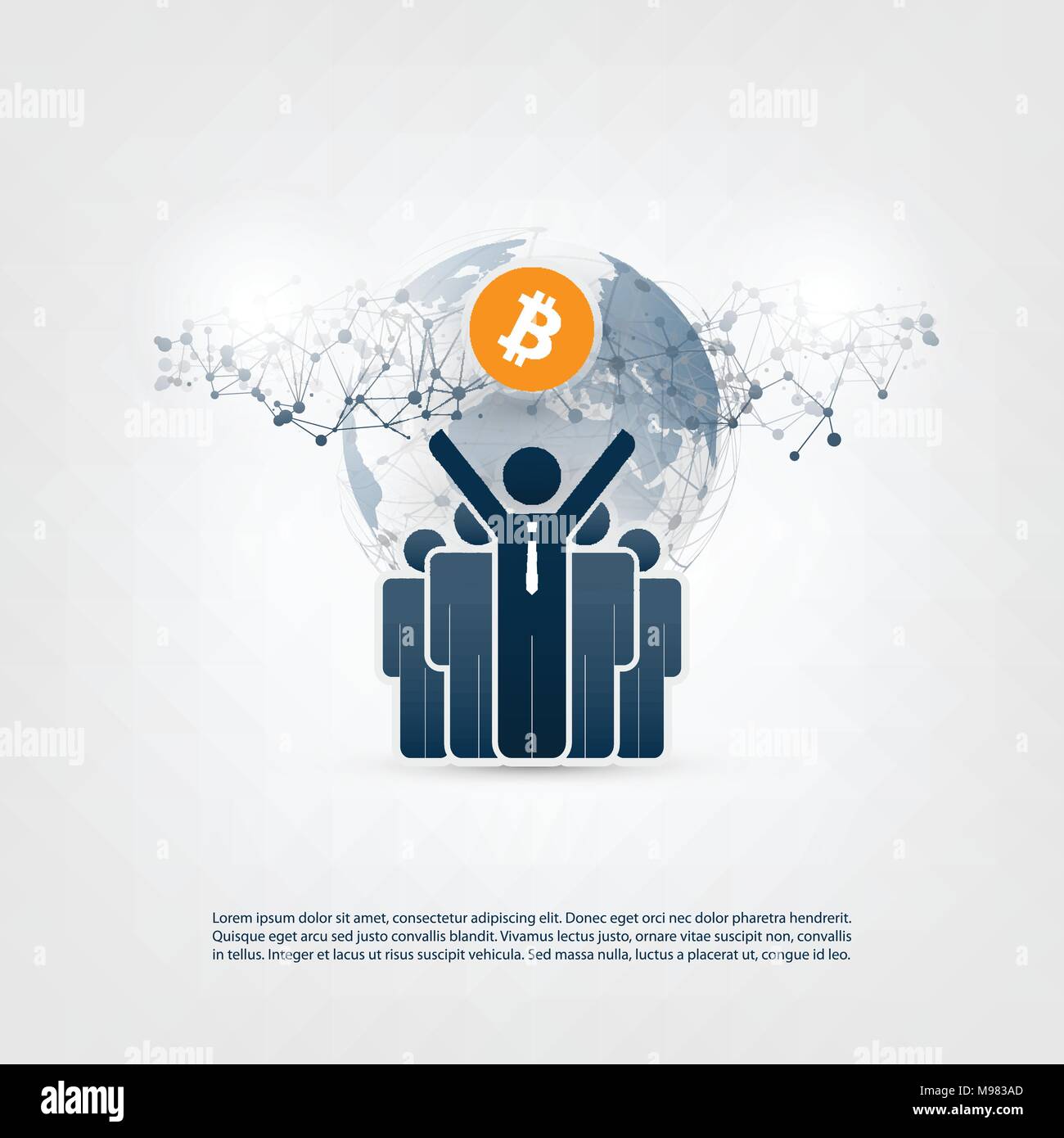 Networks Global Busin!   ess And Financial Connections Cryptocurrency - 